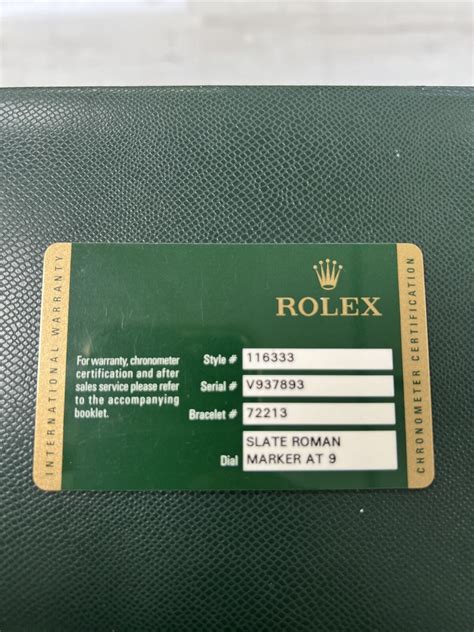 when did rolex start 5 year warranty|rolex warranty check.